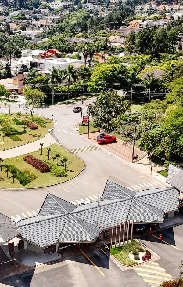 Portaria do Residencial 10 — vista aérea 2